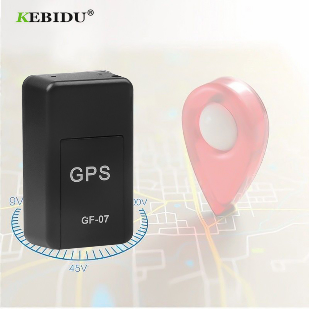 kebidumei gf07 Magnetic Mini Car Tracker GPS Tracking Locator Device Magnetic GPS Tracker Vehicle Locator Anti-Lost Device