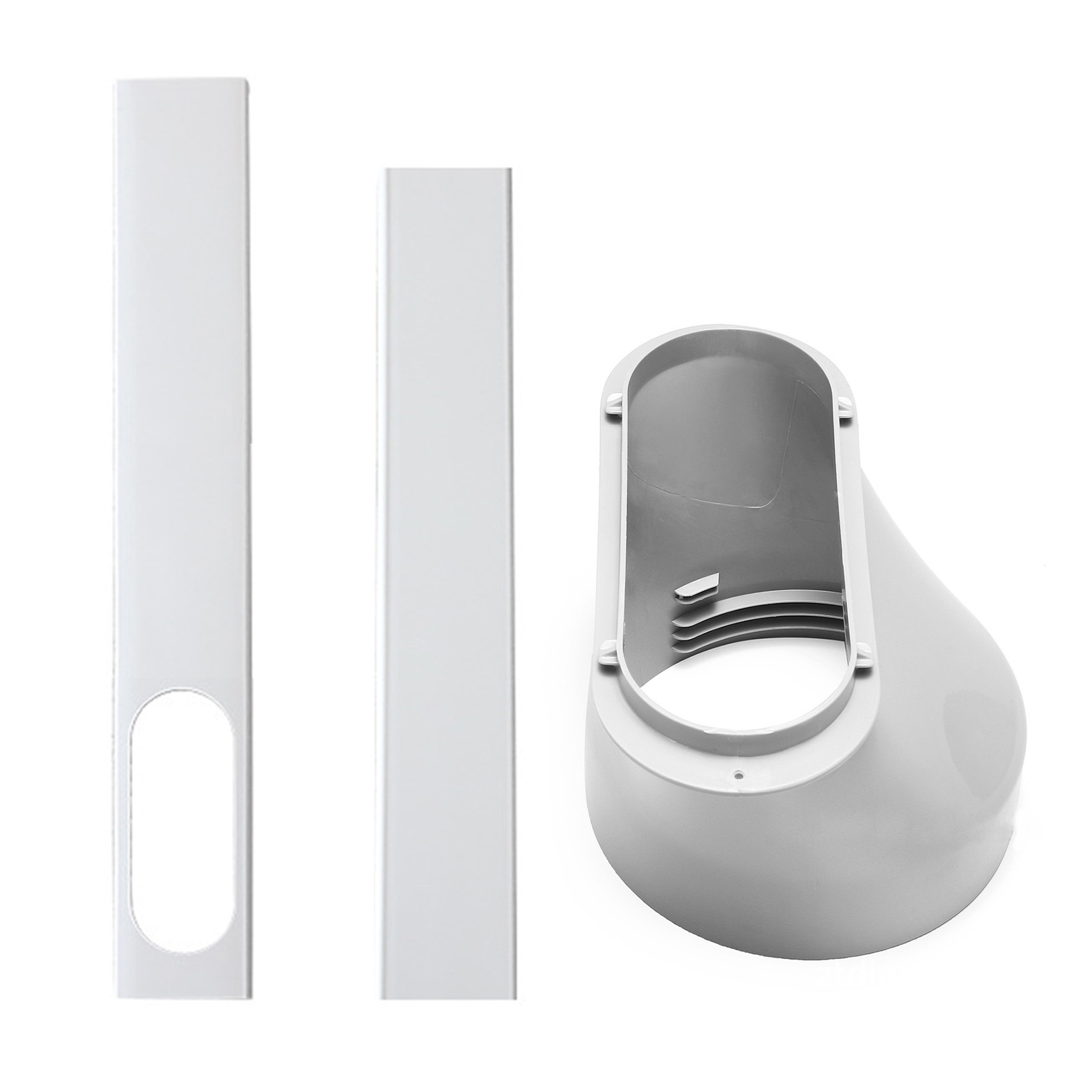 Adjustable Portable Air Conditioner Window Vent Kit With Coupler Adjustable Seal AC Vent Window Slide Kit Universal Kit expert