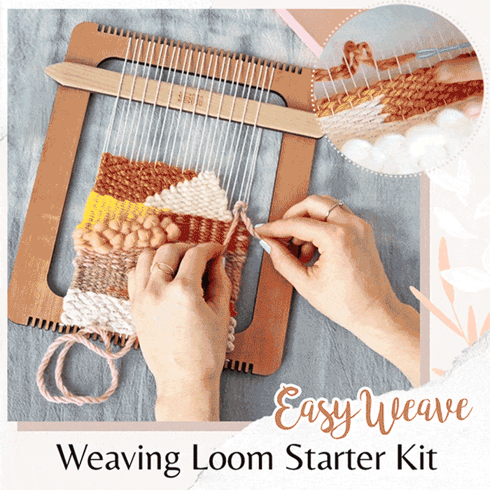 DIY Hand Knitting Wooden Loom Weaving Toys Tapestry Scarf Multifunctional Wool Weaving Loom Household Wooden Knitting Machine