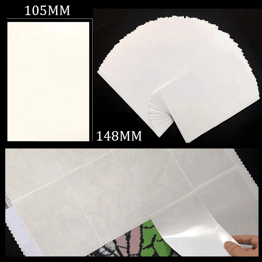 Diamond Painting Accessories 20/50/100 Sheets  Release Paper  DIY Diamond Painting Cover Replacement Tools Oil Paper