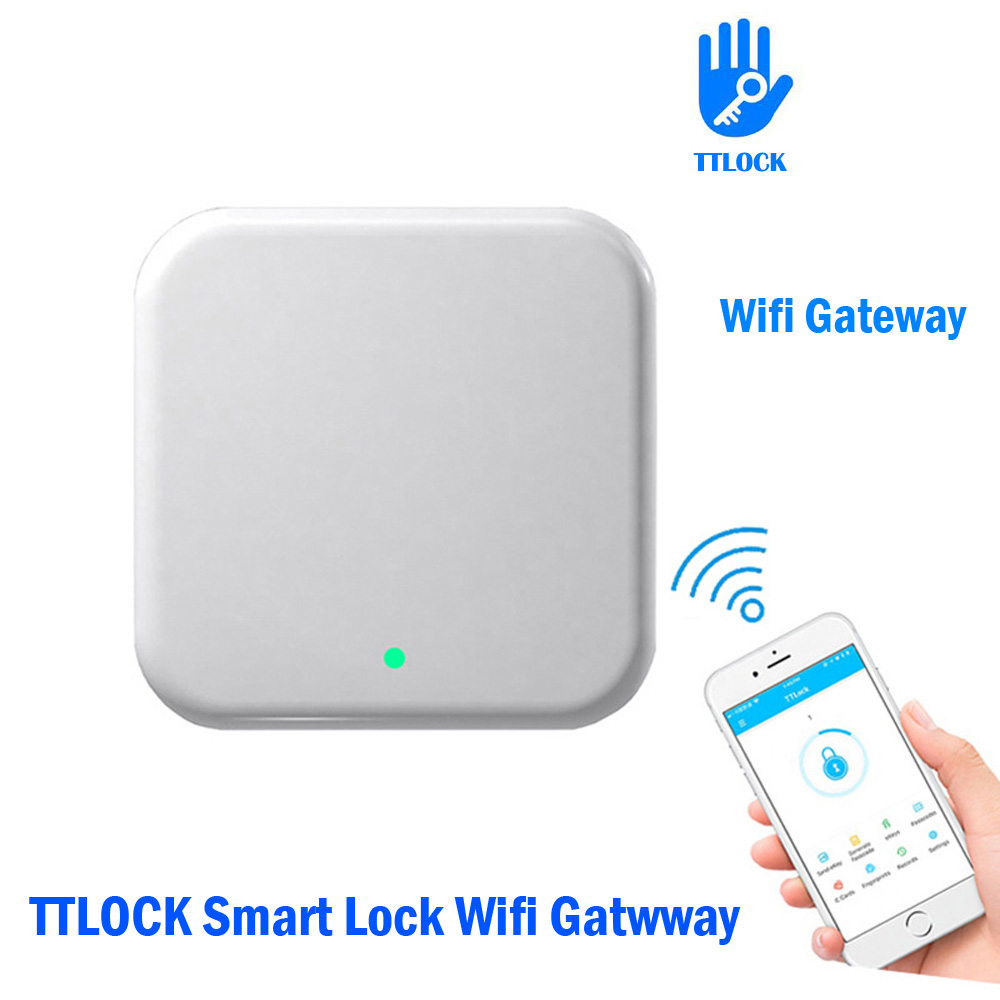 TTLock APP Device Lock Gateway G2 Bluetooth WiFi Adapter Mobile Remote Control For Smart Lock Wifi Gateway