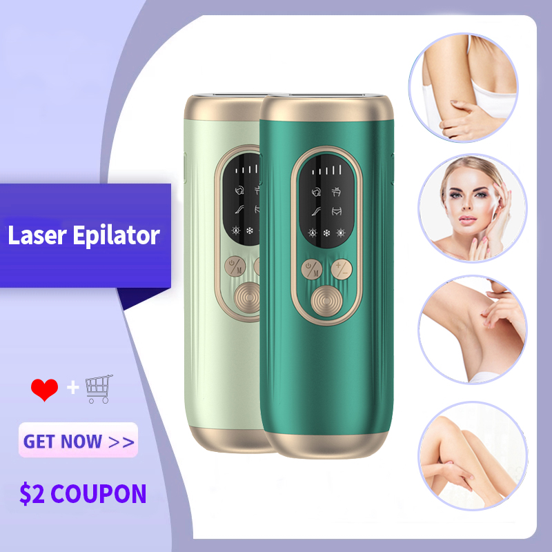 IPL hair removal laser epilator women po facial hair remover body epilator laser threading machine leg depilation device