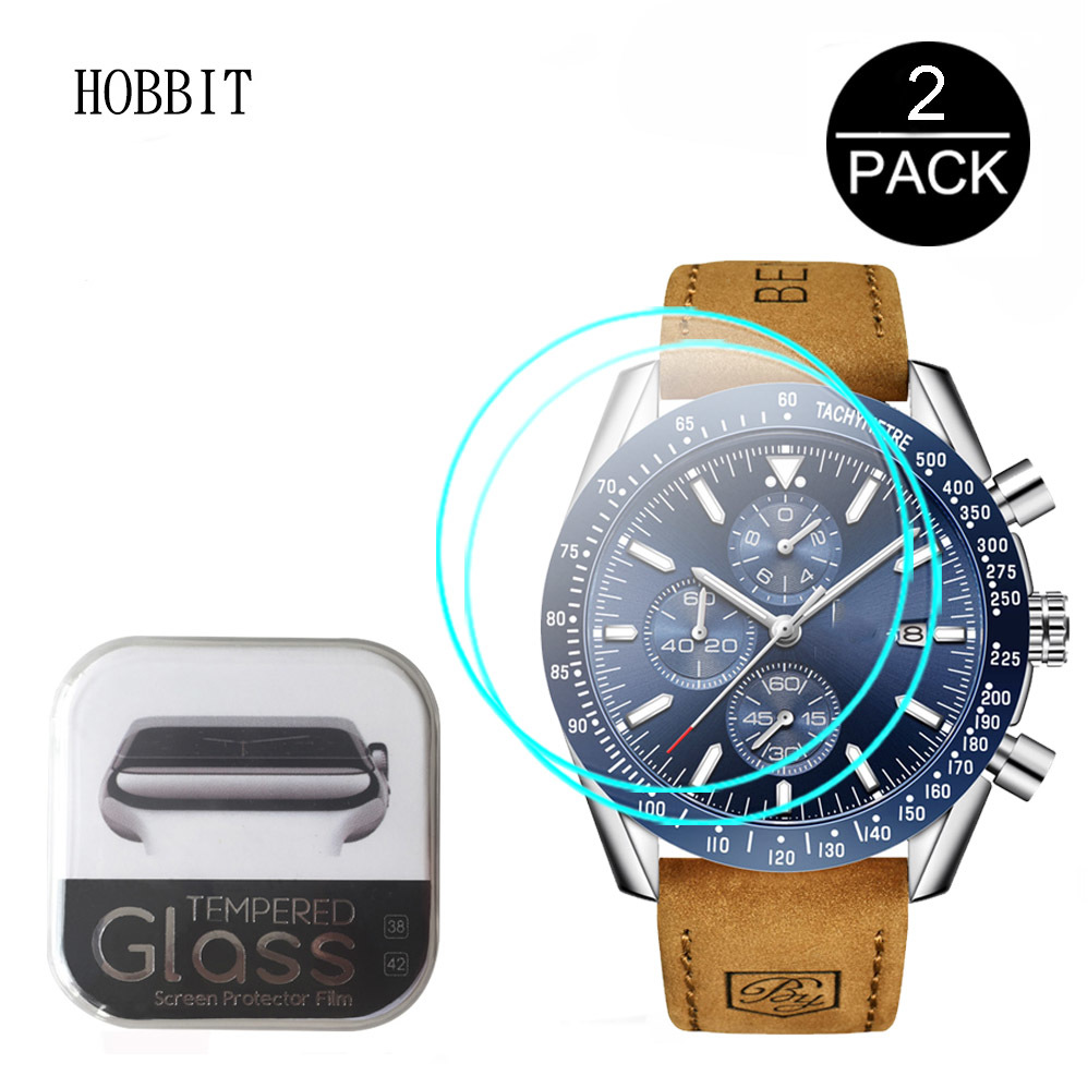 2PCS Tempered Glass For BENYAR BY-5140M BY-1659 BY-5102M BY-5109 Watch Screen Protector Film 2.5D HD Clear Waterproof Glass