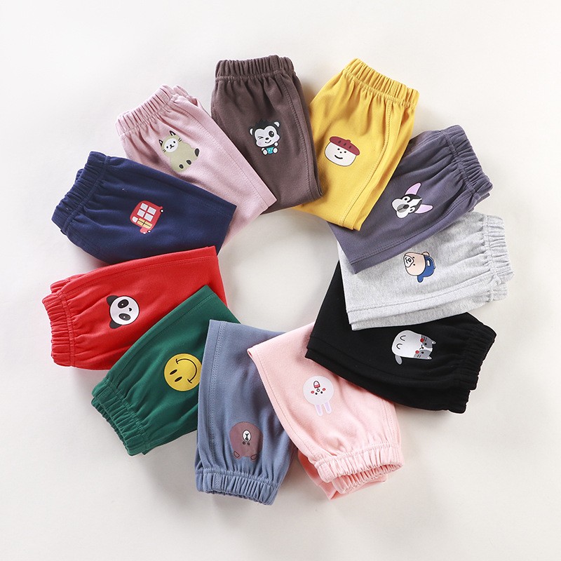 Cotton Pants Solid Color Newborn Baby  Girls Casual Sports Pants Jogging Kids Baby Long Pant Children Trousers