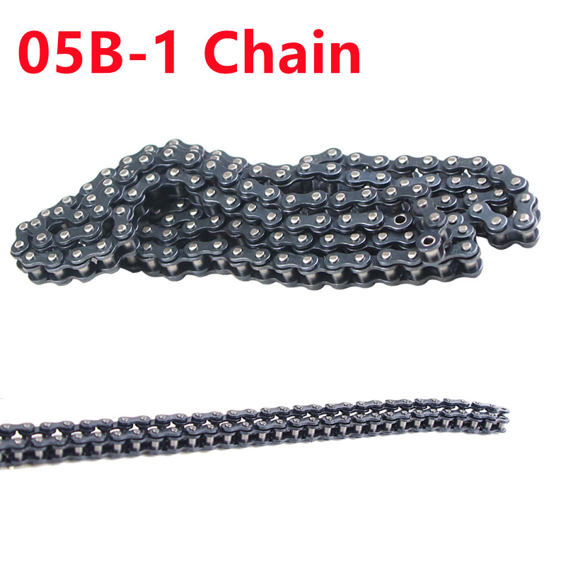 1PCS 05B-1 Short Pitch Roller Chain Industrial Transmission Chain 1.5/5 Meter Long Pitch 8mm Half Full Buckle Dive Chain Join