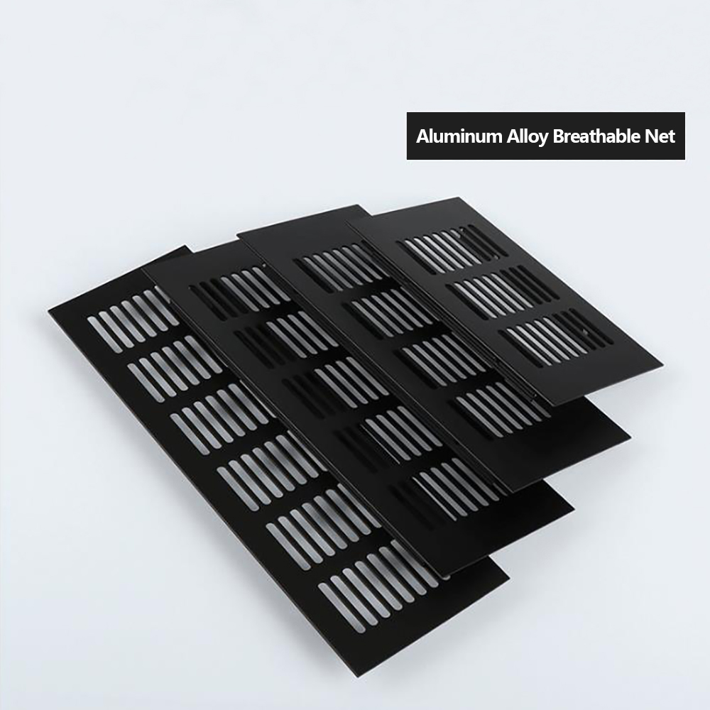 Vents Perforated Sheet Aluminum Air Vent Ventilator Grille Cover Ventilation For Closet Shoe Air Conditioner home Decor cover