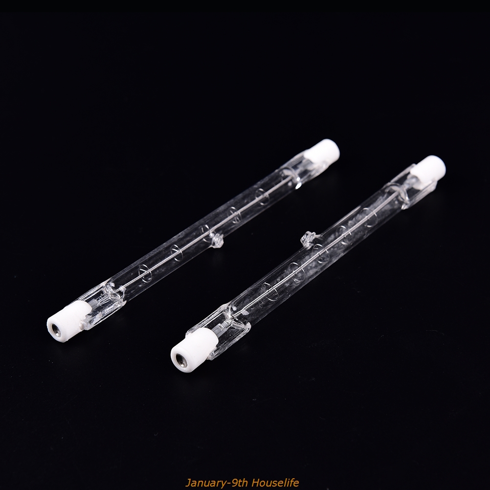 118mm R7s Halogen Floodlight Bulb Halogen Bulb R7s Bulbs 300W 220V-240V Halogen Lamp Tungsten Filament Double Ended Linear