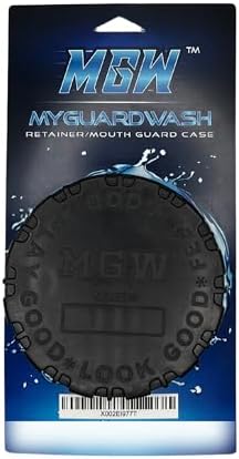 My Guard Wash. The Ultimate Mouth Guard, Retainer, Night Guard or Other Dental Appliance Container. Leak Proof Container. TSA Approved. Simply add Your Favorite Mouthwash or Cleaner!