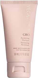 VEGAMOUR GRO Revitalizing Shampoo, Support Thicker, Fuller Looking Hair, Shampoo Formulated Without Sulfates for Thinning Hair with Vegan Keratin, Natural Citrus Scent