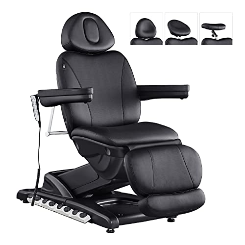 Full Electrical 4 Motor Facial Beauty Bed Doctor Tattoo Medical Podiatry Chair Spa Aesthetic Chair With Thermal Heated Seats APOLLO