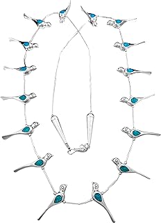 Fetish Necklace, 925 Sterling Silver Necklace, Roadrunner Necklace, Navajo Fetish Necklace, Messenger Necklace