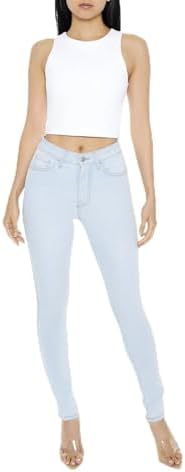 Forever 21 Women's Stretch-Denim Skinny Jeans