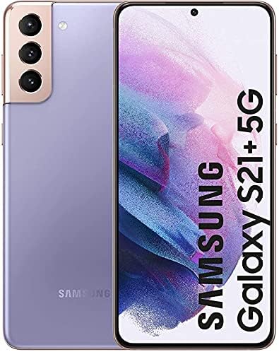 Samsung Galaxy S21+ Plus G996U 5G | Android Cell Phone | 5G Smartphone (128GB, T-Mobile Unlocked, Phantom Violet) (Renewed)