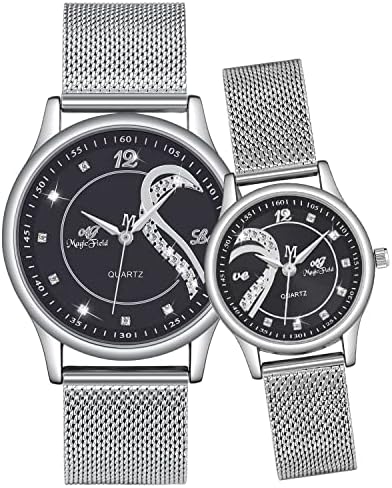 ManChDa Couple Watches for His and Her Watches for Couple Watch Set