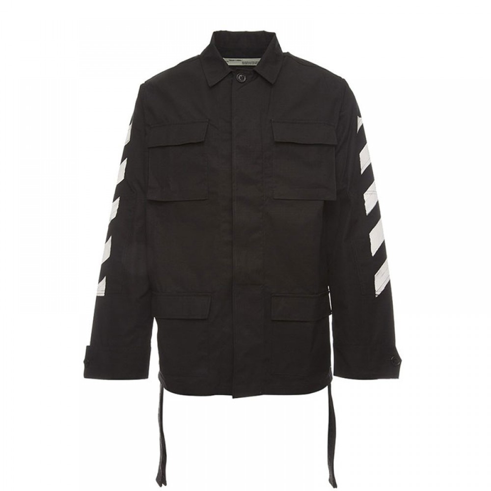 A+ Quality OFF-WHITE Cargo Striped Jacket