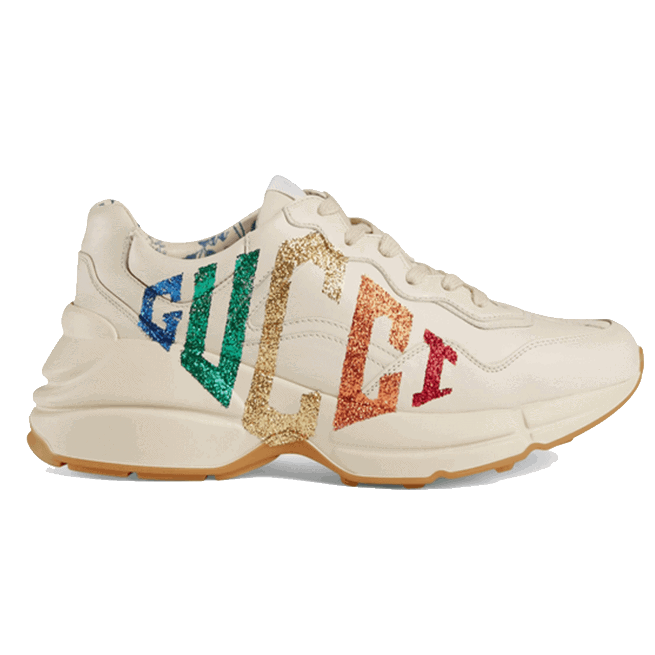 GUCCI RHYTON GLITTER SNEAKER