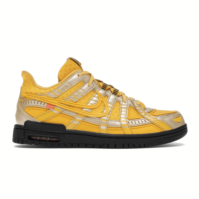 NIKE AIR RUBBER DUNK OFF-WHITE UNIVERSITY GOLD – NK34