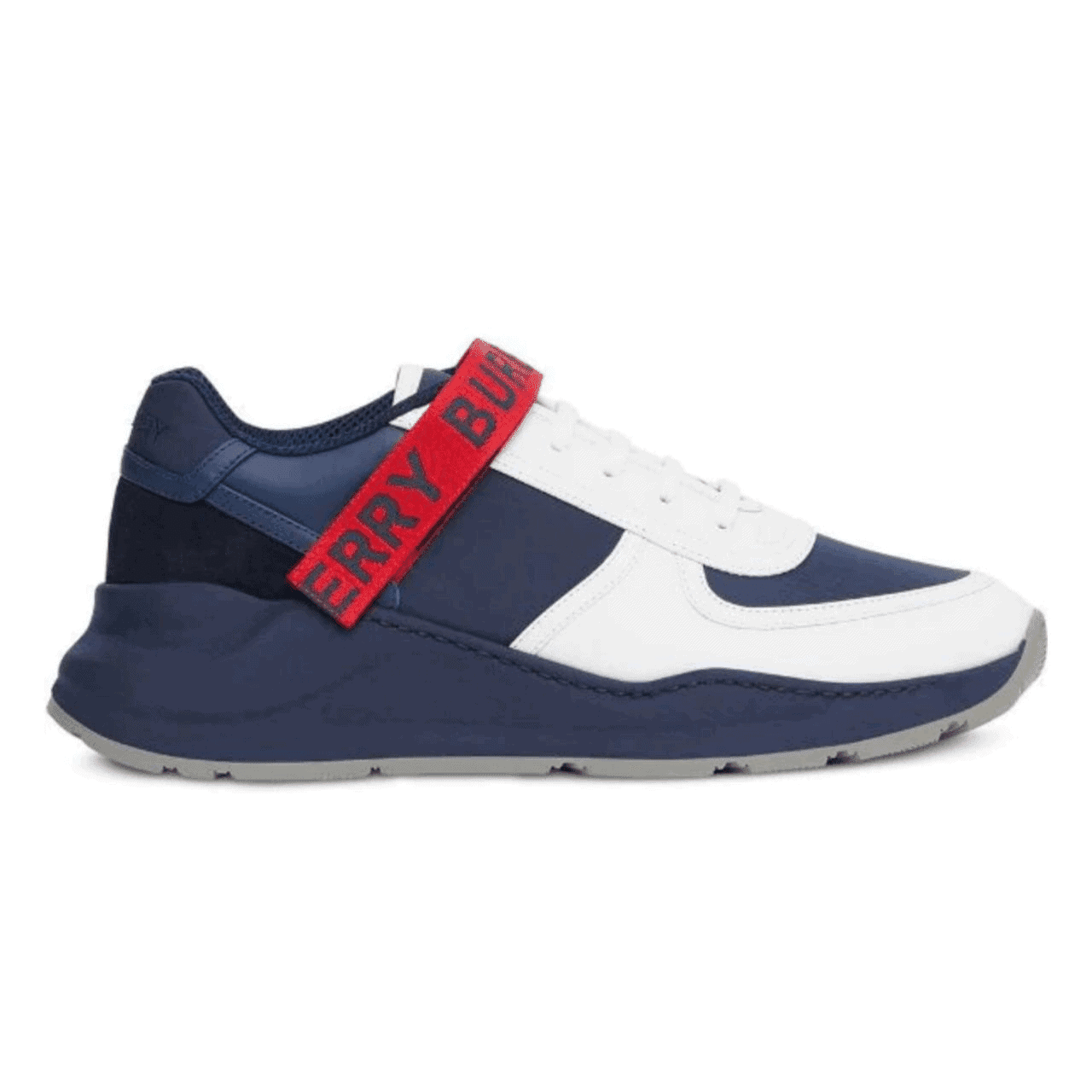 BURBERRY LOGO STRAP SNEAKERS – BBR54